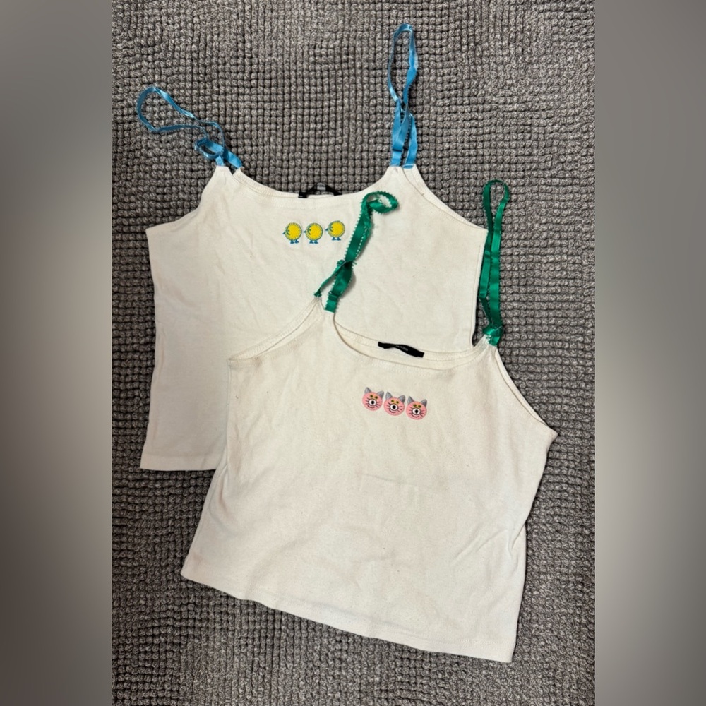 Vintage 90s rave raver baby t tank tops S